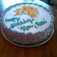 Birthday Cake For Mom "72" 