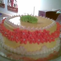 Practice Cake For Class Just experimenting with bright colors and practicing.