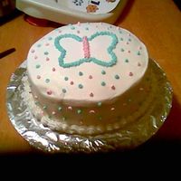 Butterfly 2nd cake, 2nd lesson.