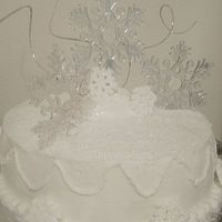 Snow Flake Cake 