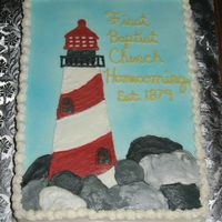 Lighthouse I made this for a church's homecoming brunch. All BC