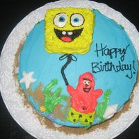 Spongebob Squarepants This is the first cake I ever made it was for my nieces 9th birthday