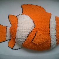 Finding Nemo Cake This is a finding nemo cake for Grey's first birthday.