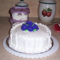 Picture_101.jpg i wanted to practice my roses... i used 2 decorating ideas from the wilton course 1 book. i used funfetti for the cake