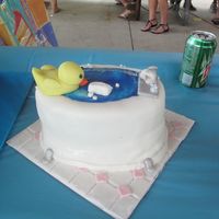 Rub A Dub Dub Inspired by all the wondeful bath tub cakes on here !Thanks !