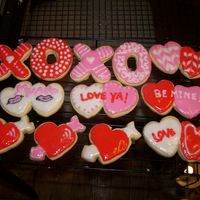 More V-Day Cookies 