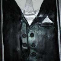 Tuxedo Wedding Cake This is inspired by a cake made by edencakes. My cousin requested a Tuxedo cake and a wedding dress cake as her Wedding Cakes. She did not...