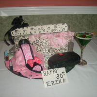 Shoe And Shoe Box 30 Th B Day I made 3 shoes before I got one that wouldn"t break at the arch.Pastillage will be used next time.The cake was chocolate/coconut...