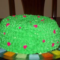 Christmas Bundt Cake All buttercream.