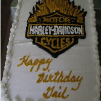 Birthday Cake For My Sister This is a cake I just finished for my sister's birthday on the 13th.It is a White Chocolate -Cheese Cake flavor.I used 2 D.H. French...