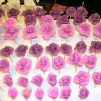 Gumpaste Flowers For My Course 3 Finale Cake 