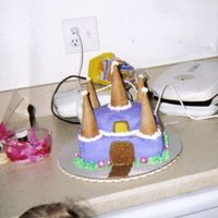 Castle Cake My first attempt at a castle cake, I need to work on it. BC Frosting