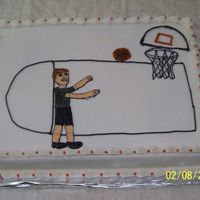 Basketball Cake 