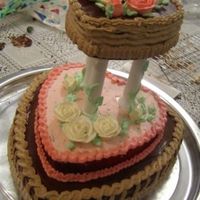 Anniversary Hearts this strawberry and chocolate flavored 3-tier cake is a perfect way to celebrate an anniversary