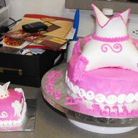 1St Birthday Princess Cake This is a 1st birthday cake for a friend's little girl. Her mom wanted a princess theme so this is what I came up with. I was going to...