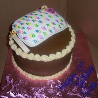 Dooney & Bourke Customer wanted a Dooney & Bourke Wristlet Cake to feed 20 ppl. Needless to say it being a wristlet by itself wouldn't feed 20 ppl...