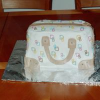 Dooney Thanks to Briansbaker from CC for the instructions. Strawberry cake with cream cheese icing. Daughter's God-mother's birthday.