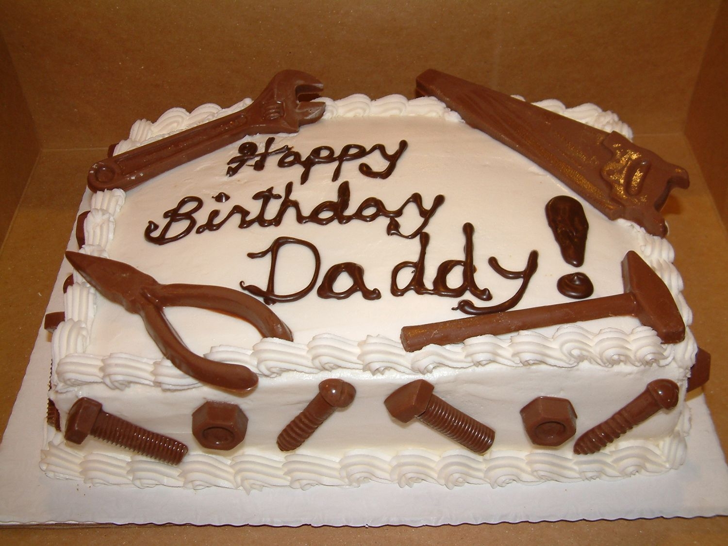 Chocolate Tools made for a birthday right around father's day