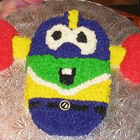 Larry Boy Cake My nephew wanted a Larry Boy cake for his birthday. All done in BC