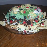 Grande Nachos this was my sons bday cake. nachos are his favorite food