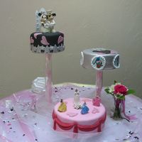 A Disney Wedding This was my first attempt at fondant. i think i am hooked.