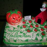 It's The Great Pumpkin I made this cake for my son's 1st grade class party for Halloween. The kids loved it and so did the teachers. Vanilla cake with...