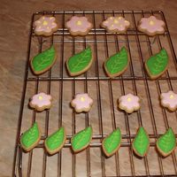 First Attempt On Cookie Decorating My first cookies decorated with some air bubbles LOL
