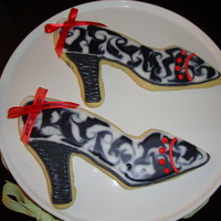 Shoes fashion shoe cookies for bridal shower