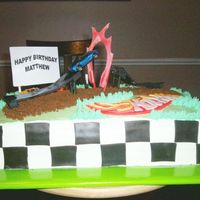 Hot Wheels Frostin Pride with fondant accents.