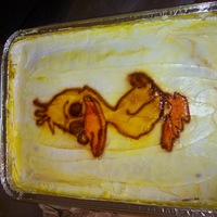 Airbrush Duckie my first attempt at airbrushing a picture