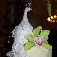 Peacock Wedding Cake This wedding cake was inspired from Flora Agabayan's amazing peacock wedding cake. Thank you so much for your advice. This cake...