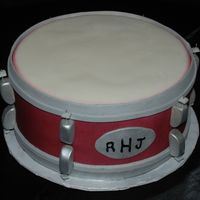 Snare Drum Grooms Cake I have never done a cake like this, so when I was asked to do it I told her no, but I knew I would give it a try and if she didn't...