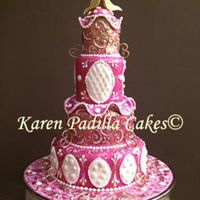 Morrocan Fushia Cake 