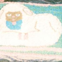 Lamb Sheet Cake I baked a Lamb Shaped cake using wiltons Lamb Pan, then placed this on top of a Sheet Cake.I actually baked this for a Family Reunion for...