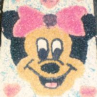 Minnie Mouse Cake I made this Minnie Mouse cake....using the star tip to decorate it.Then.... back in my beginner days lol....I kinda went OVERBOARD with the...