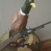 Pheasant And Gun Grooms Cake 