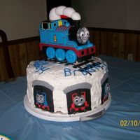 Thomas And Friends Cake The other side.