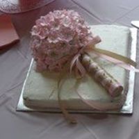 Bridal Bouquet Cake 