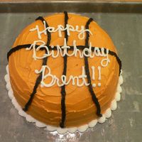 Basketball Cake 