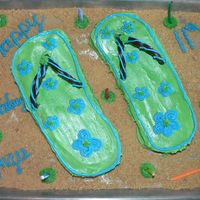 Flip Flop Cake 