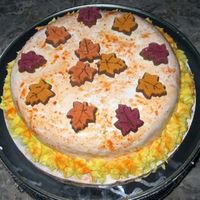 Autum Cake Autum cake for preschoolers
