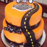 Harley Davidson Cake 