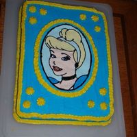 First Fbct This is a cinderella cake I made for my 3 daughters just for fun...