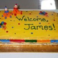 Welcome, James Baby shower for a friend.