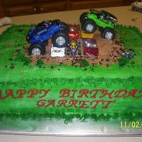 Monster Truck Cake 