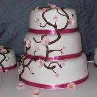 Cherry Blossom This was made for a wedding shower and they gave me free reign to do whatever I wanted, so this is what I came up with. It was a complete...