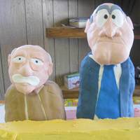 Waldorf And Statler Muppets For my FIL birthday... again, he loves muppets and turned 60 this year. I ran out of time for the balcony so I editted it out of the...