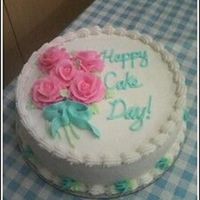 Wilton Course 1 This is my final cake for course 1.