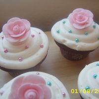 Cupcakes For Teacher Appreciation I made these for my daughter's teacher for teacher appreciation day. Chocolate cupcake with cream cheese buttercream. I was pleased...
