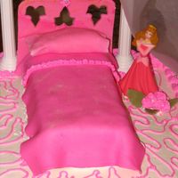 Sleeping Beauty (Closeup) This is a closeup of the bed.